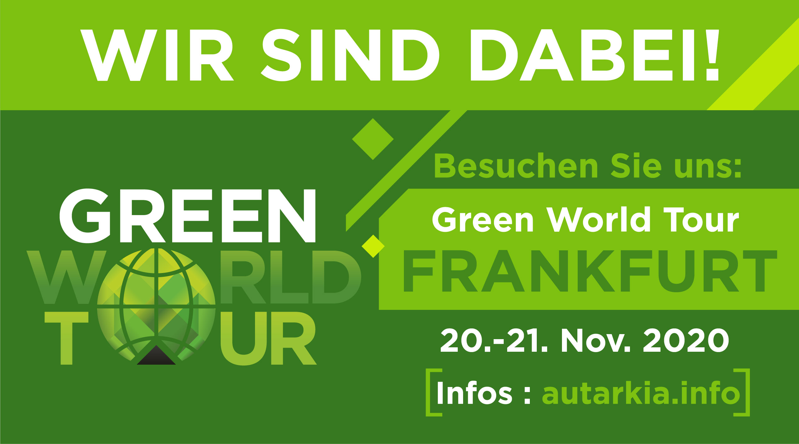 GWT Green Banner Frankfurt 2020