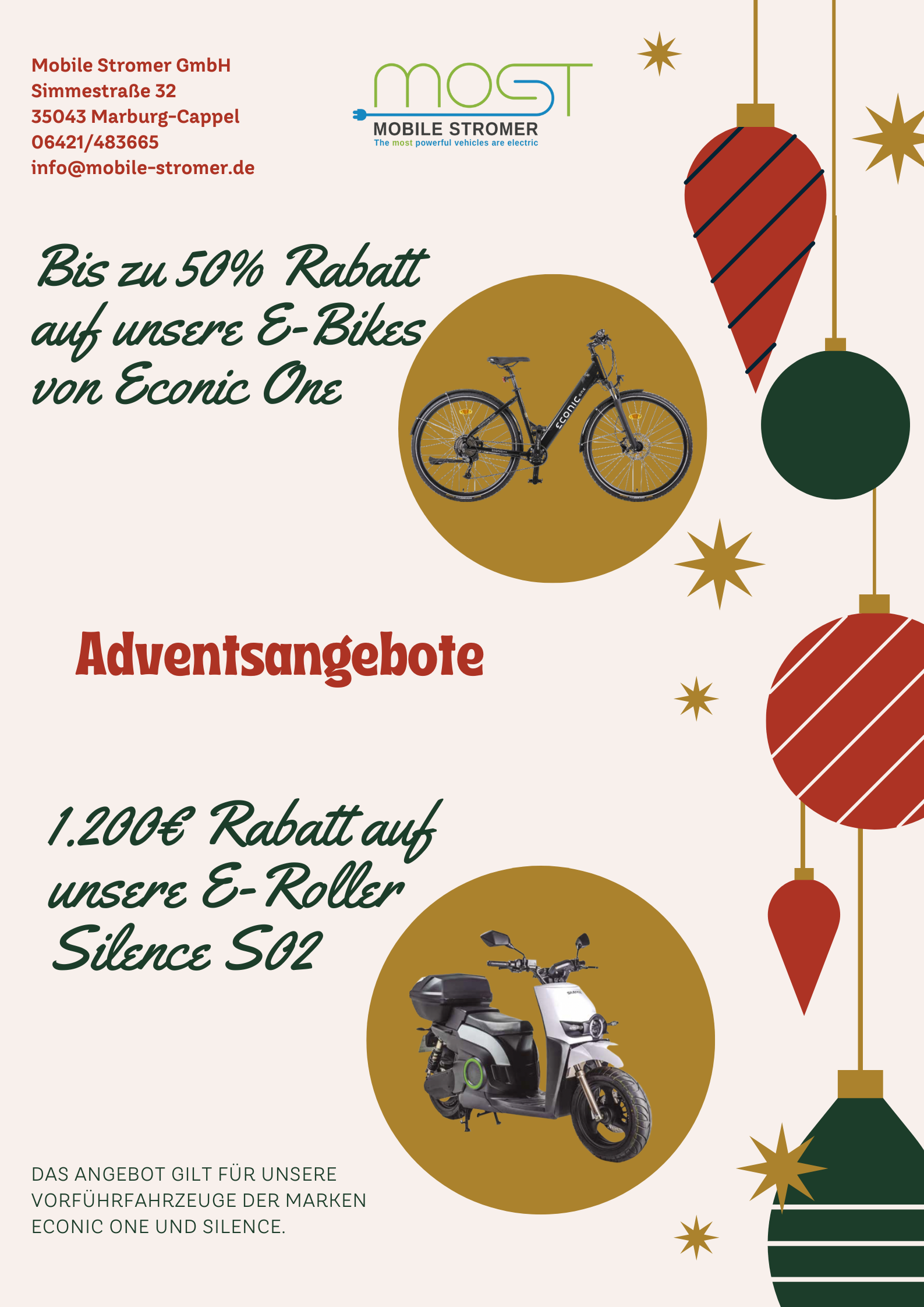 Tiefgrün und Rot Freundlich Geometrisch Unternehmen Feiertag Poster(2)